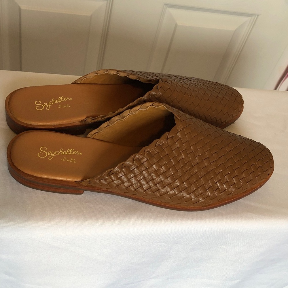 Seychelles Brown Woven Women's Loafers - Picture 5 of 5